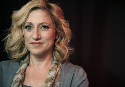 Edie Falco wooden framed poster