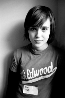 Ellen Page wood print