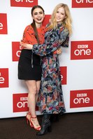 Ellie Bamber & Lily Collins longsleeve t-shirt #3735170