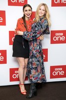 Ellie Bamber & Lily Collins longsleeve t-shirt #3735172