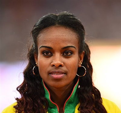 Genzebe Dibaba canvas poster