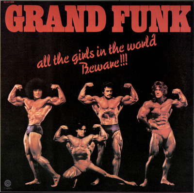 Grand Funk Railroad wooden framed poster
