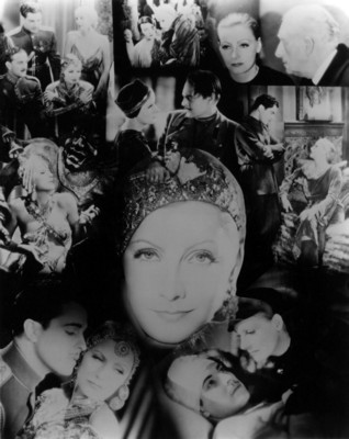 Greta Garbo wooden framed poster