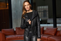 Hilary Swank Longsleeve T-shirt #3670813