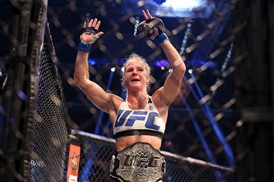 Holly Holm canvas poster