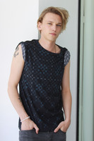 Jamie Campbell Bower Tank Top #2342890