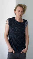 Jamie Campbell Bower Tank Top #2365459