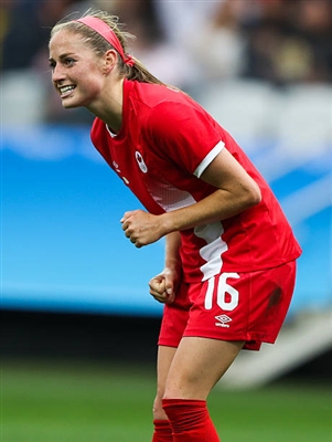 Janine Beckie posters