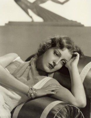 Jeanette MacDonald canvas poster