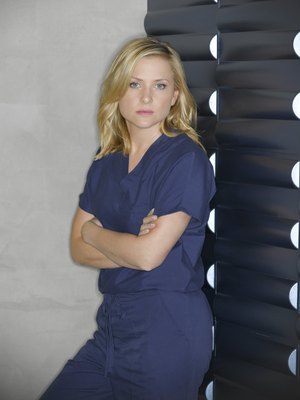 Jessica Capshaw wooden framed poster