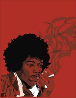 Jimi Hendrix hoodie #1924054