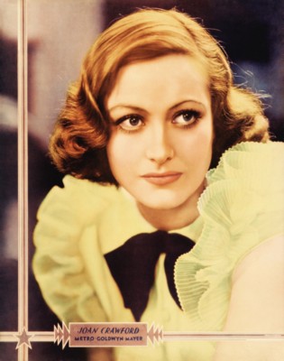 Joan Crawford canvas poster