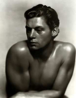 Johnny Weissmuller tote bag