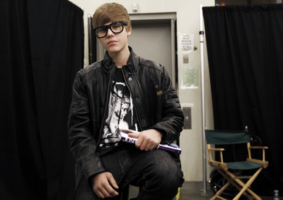 Justin Bieber wooden framed poster