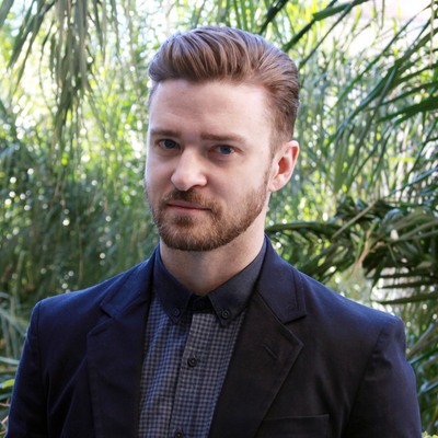 Justin Timberlake wooden framed poster