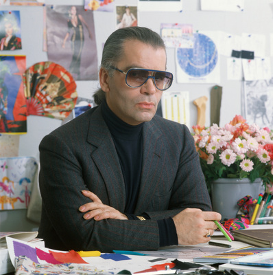 Karl Lagerfeld poster