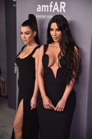 Kourtney Kardashian And Kim Kardashian Longsleeve T-shirt #3796021