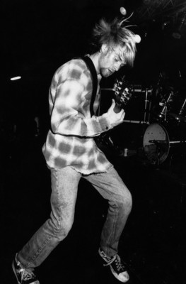Kurt Cobain wood print