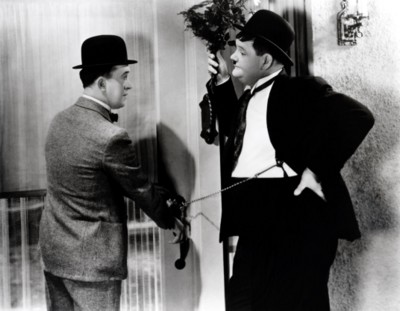 Laurel & Hardy canvas poster