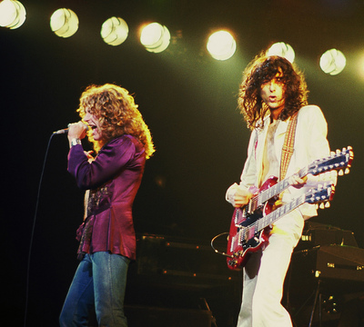 Led Zeppelin canvas poster