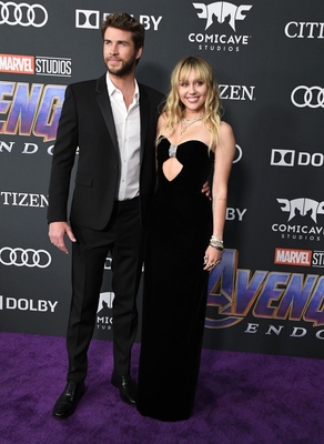 Liam Hemsworth And Miley Cyrus posters