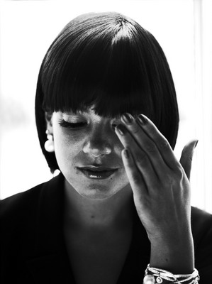 Lily Allen canvas poster