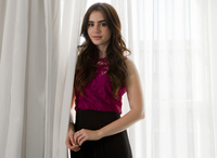 Lily Collins Tank Top #2394388