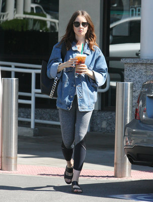 Lily Collins tote bag #G1013305