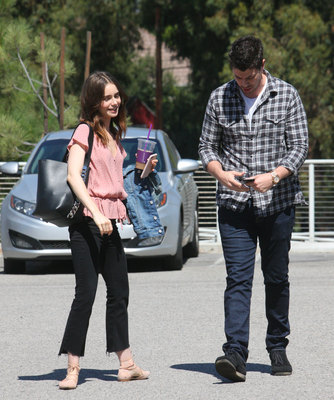 Lily Collins tote bag #G1013325