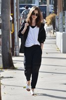 Lily Collins Tank Top #2888864