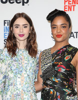 Lily Collins Longsleeve T-shirt #2888865