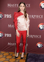 Lily Collins Longsleeve T-shirt #3738256
