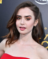 Lily Collins Tank Top #3790854