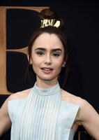 Lily Collins Longsleeve T-shirt #3829168