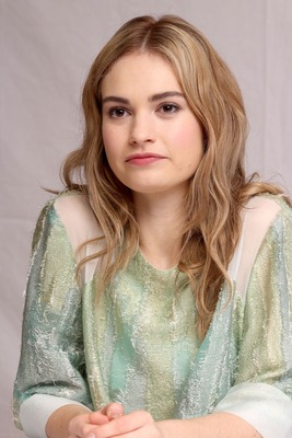 Lily James poster