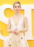 Lily James Longsleeve T-shirt #3877795