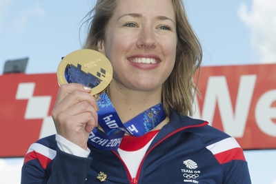  Lizzy Yarnold poster