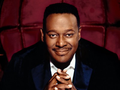 Luther Vandross wooden framed poster