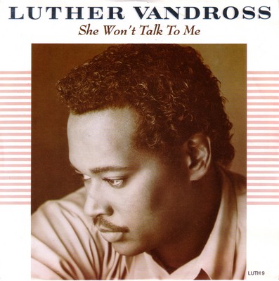 Luther Vandross wooden framed poster