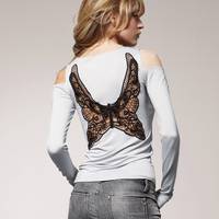 Martha Hunt Longsleeve T-shirt #2181928