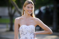 Martha Hunt Longsleeve T-shirt #3252378