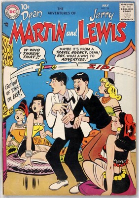 Martin and Lewis canvas poster