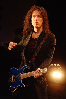 Marty Friedman wooden framed poster