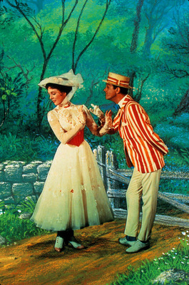 Mary Poppins canvas poster