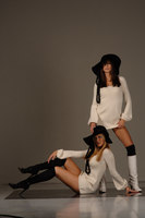 Melissa Satta and Thais Wiggers Souza Longsleeve T-shirt #1952601