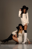 Melissa Satta and Thais Wiggers Souza Longsleeve T-shirt #1952621