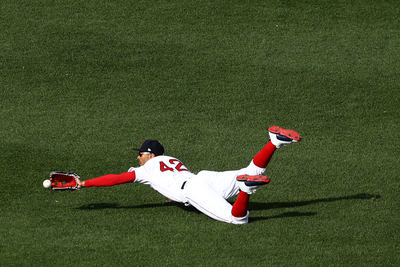 Mookie Betts canvas poster