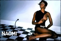 Naomi Campbell tote bag #G9638