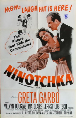 Ninotchka wooden framed poster