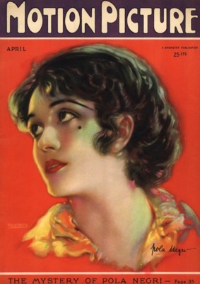 Pola Negri canvas poster